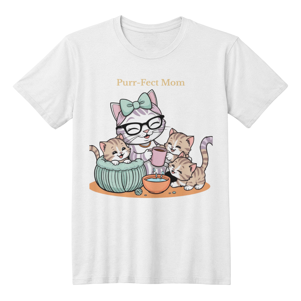 Purr-Fect Mom | Gift for Mom | Mothers Day Gift | Perfect for Gift for Pet Lovers