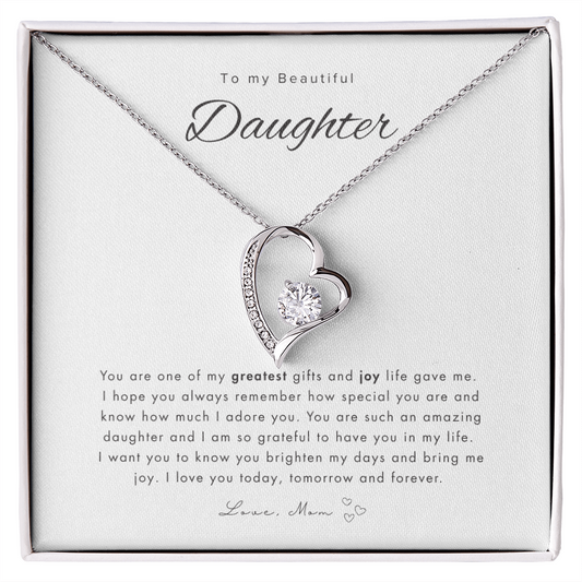 To my beautiful daughter | Best gift from Mom | Best gift for daughter | Jewelry gift for daughter | Gift for Graduation | Gift for birthdays 👩👧