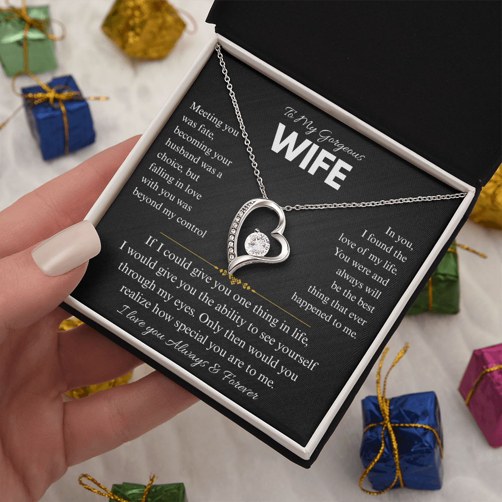 To my Gorgeous Wife | Best Jewelry gift for Wife | Best Gift from Husband | Best Jewelry gift for Wife | Best Gift for Wedding anniversary