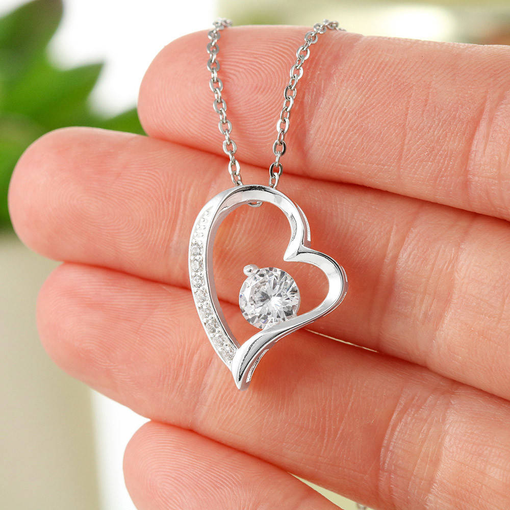 To My Daughter Necklace | Best gift from Dad | Best Jewelry gift for daughter | Best for daughter | Forever Love Necklace