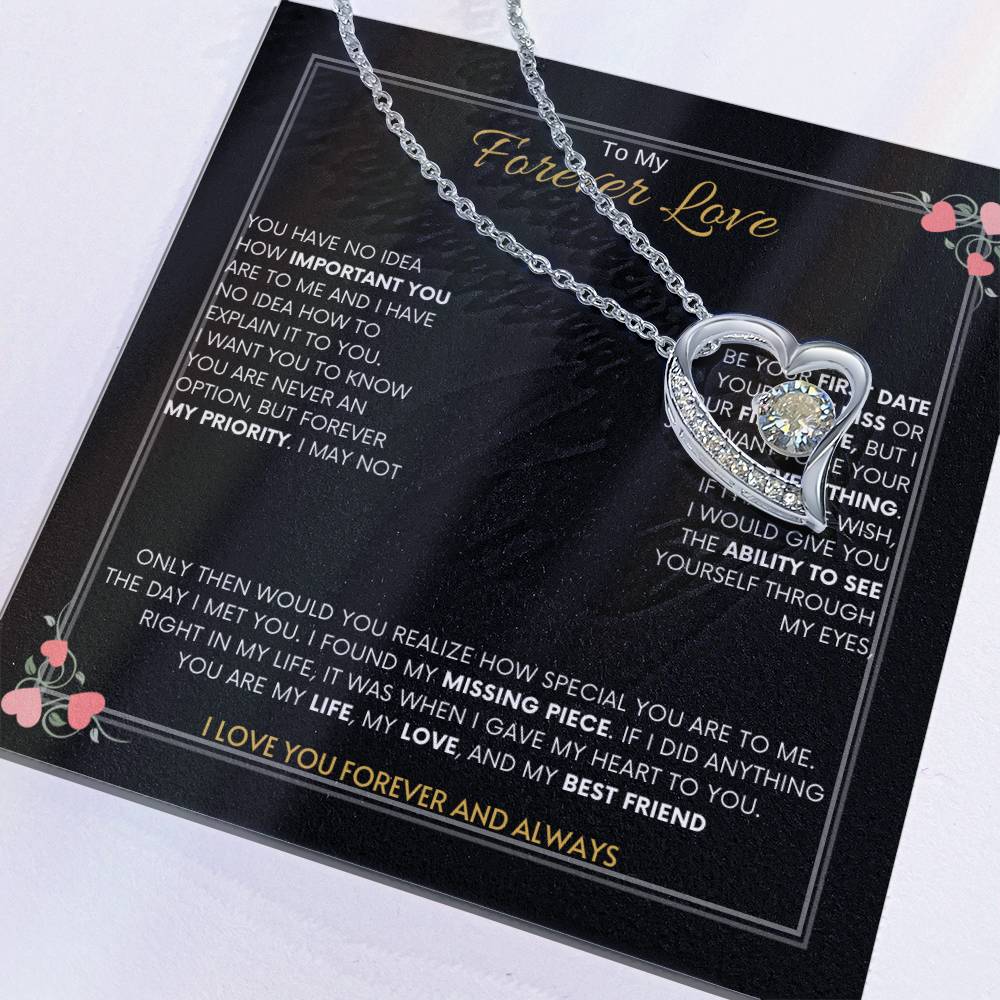To My Forever Love | Forever Love Necklace | Best Gift for Soulmate | Best Gift for Spouse | Best Gift for Marriage Anniversary | Best Gift for Lovers 👩❤️👨🥰