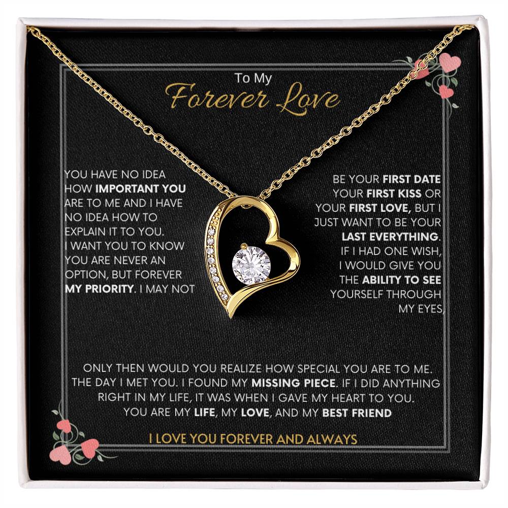 To My Forever Love | Forever Love Necklace | Best Gift for Soulmate | Best Gift for Spouse | Best Gift for Marriage Anniversary | Best Gift for Lovers 👩❤️👨🥰