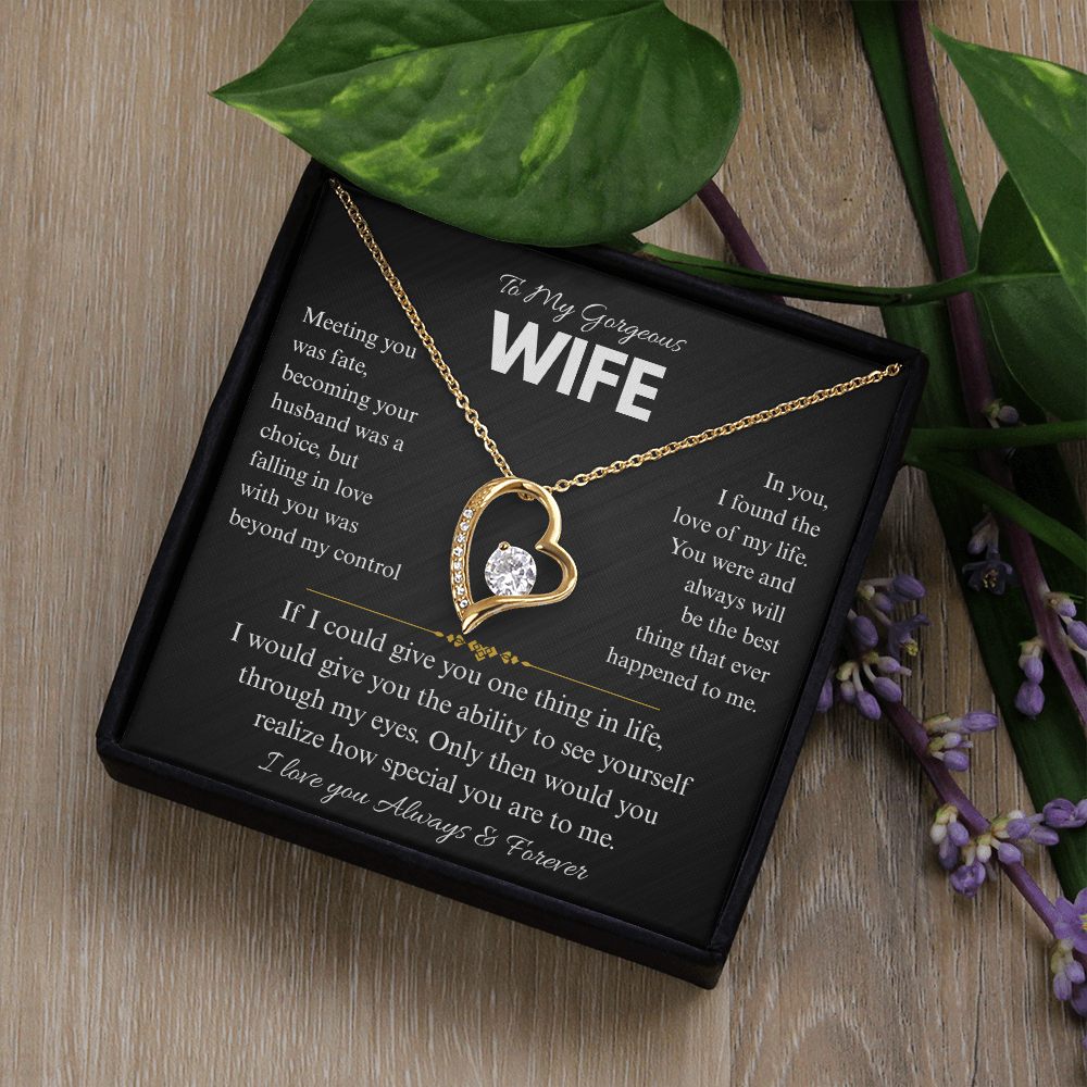 To my Gorgeous Wife | Best Jewelry gift for Wife | Best Gift from Husband | Best Jewelry gift for Wife | Best Gift for Wedding anniversary