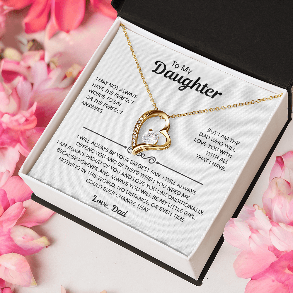 To My Daughter Necklace | Best gift for daughter | Best Jewelry gift for daughter | Jewelry gift from Dad