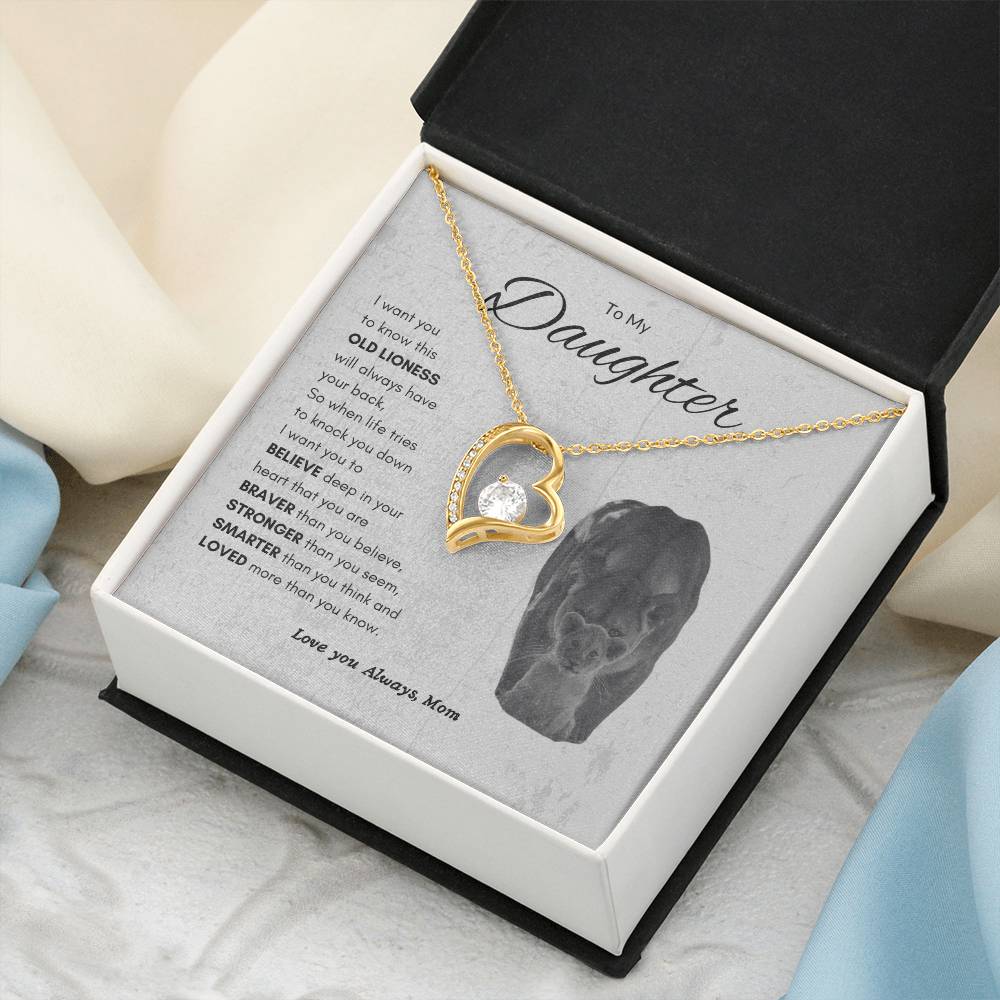 Protective Love | Forever Love Necklace | Best gift for daughter | Best gift for daughters birthday | Best gift for daughters graduation | Best gift from Mom ❤️👩👧