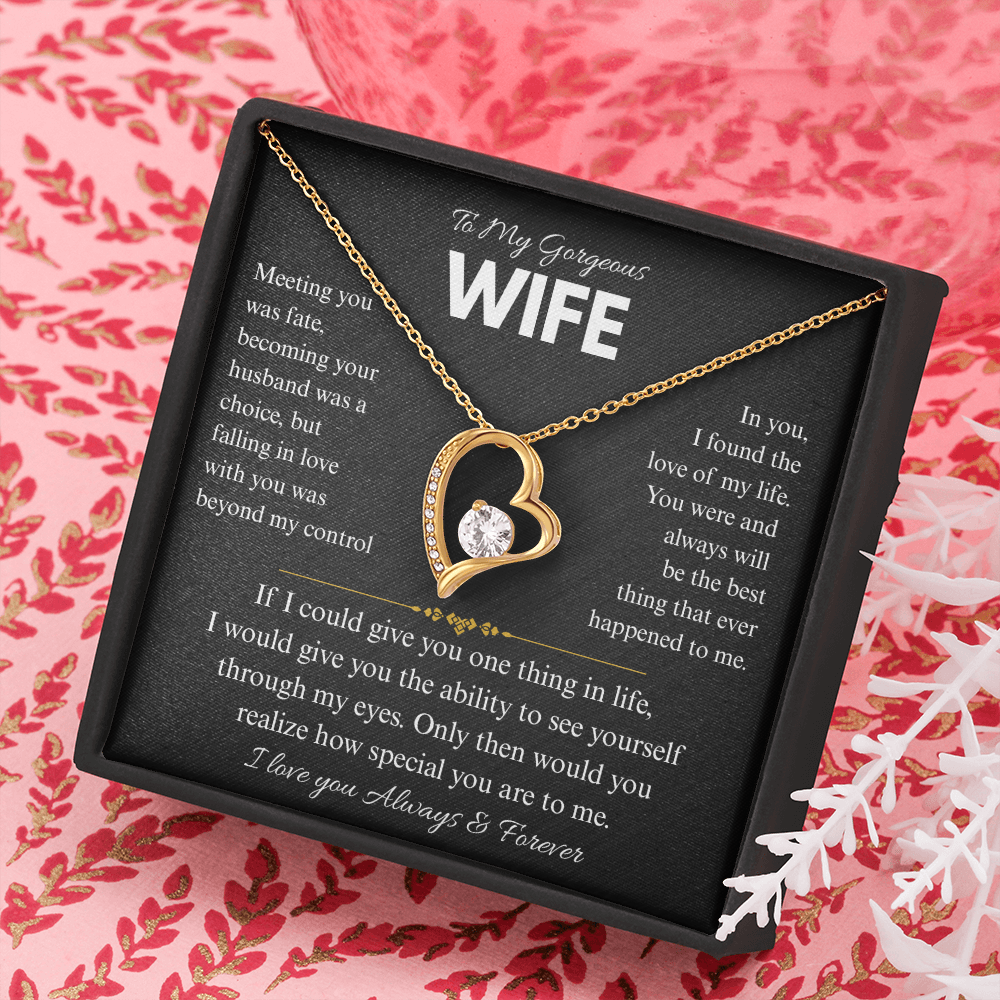 To my Gorgeous Wife | Best Jewelry gift for Wife | Best Gift from Husband | Best Jewelry gift for Wife | Best Gift for Wedding anniversary