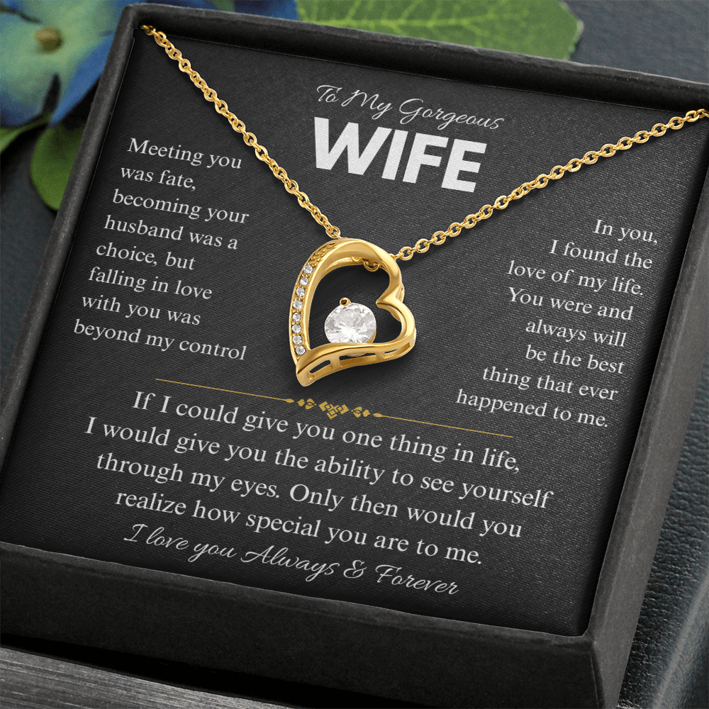 To my Gorgeous Wife | Best Jewelry gift for Wife | Best Gift from Husband | Best Jewelry gift for Wife | Best Gift for Wedding anniversary