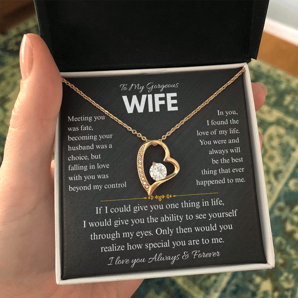 To my Gorgeous Wife | Best Jewelry gift for Wife | Best Gift from Husband | Best Jewelry gift for Wife | Best Gift for Wedding anniversary