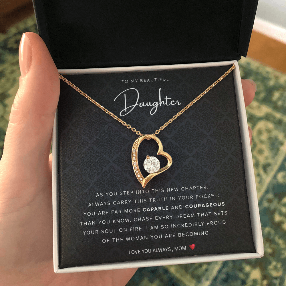 To my Beautiful Daughter | gift for Mom | Gift for daughter | Best Jewelry gift for daughter | Best Jewelry gift from Mom 👩👧