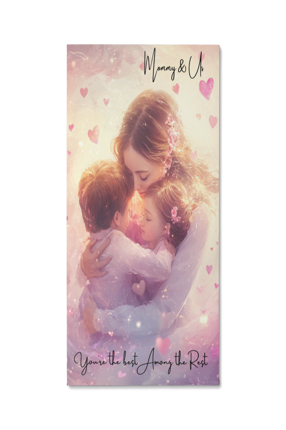 Mommy and Us Gallery Wrapped Canvas | Best Gift for Mom | Best Mothers gift