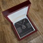 To My Loving Mom | Baby feet Heart Necklace | Best Gift for Mom | Best Gift for Mothers Day