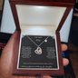 To My Loving Mom | Baby feet Heart Necklace | Best Gift for Mom | Best Gift for Mothers Day