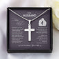 Rock of Faith Cross Necklace | Best Gift for Husband | Best Gift from Wife | Best Jewelry Gift for Husband | Jewelry for Husband