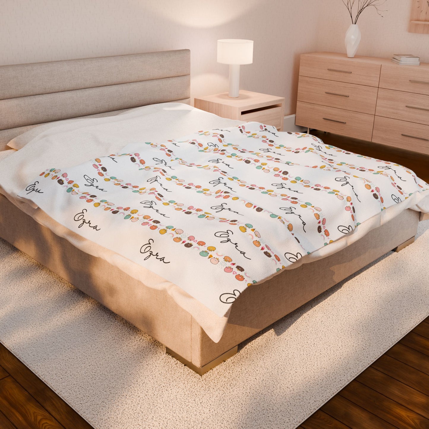 Cozy Velveteen Plush Blanket for All Seasons, Soft Throw for Home Décor, Perfect Gift for Birthdays and Holidays, Ideal for Snuggling, [...]