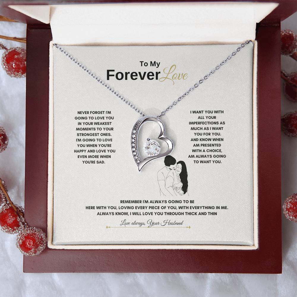 My Forever Love Necklace | Best Gift for Wife | Best Gift from Husband | Best Gift for Anniversary | Best gift for spouse | Best Gift for Soulmate | Best gift for Couples