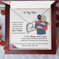 Love you Mom | Forever Love Necklace | Best gift for Mom | Mothers day gift