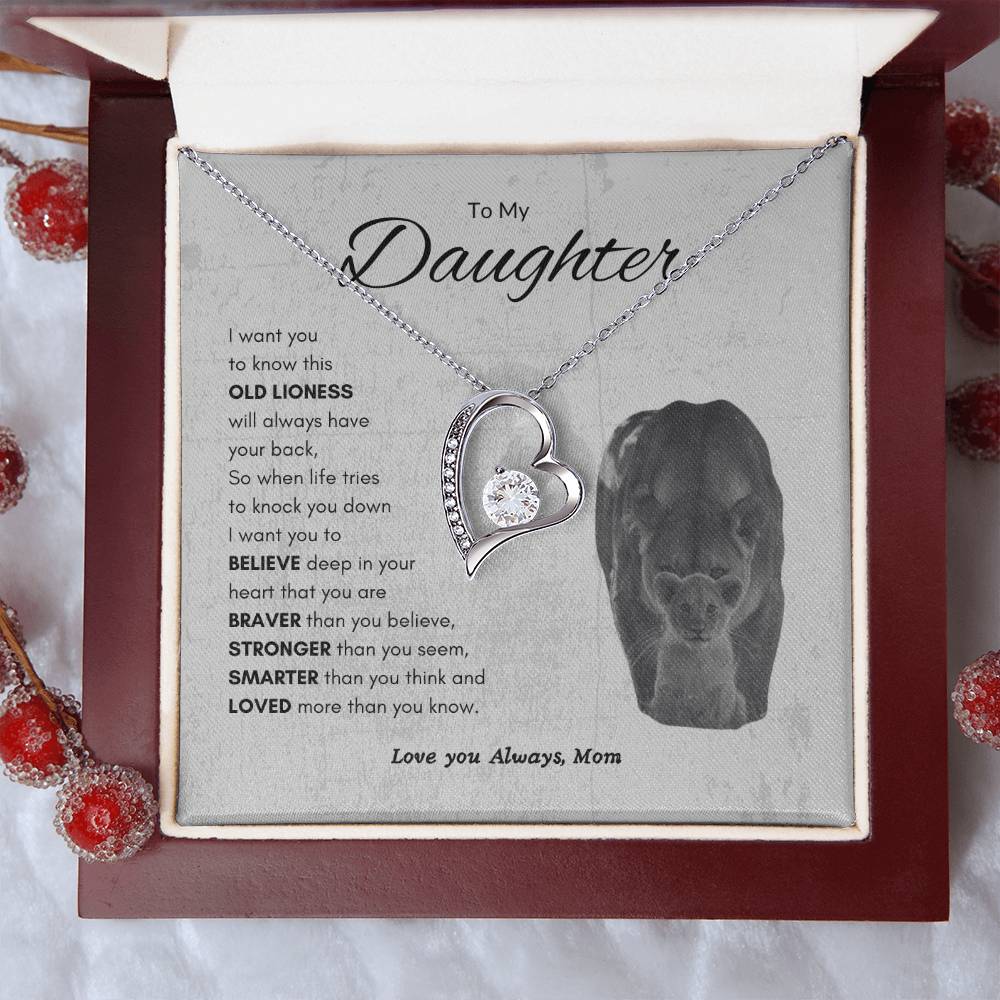 Protective Love | Forever Love Necklace | Best gift for daughter | Best gift for daughters birthday | Best gift for daughters graduation | Best gift from Mom ❤️👩‍👧