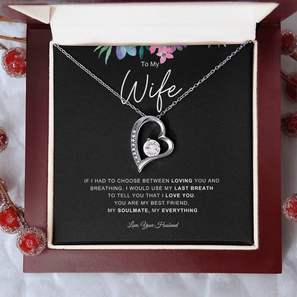 To My Wife | Forever Love  Necklace | Best Gift for Wife | Best Gift for Spouse | Best Gift for Marriage Anniversary | Best Gift for Lovers💞
