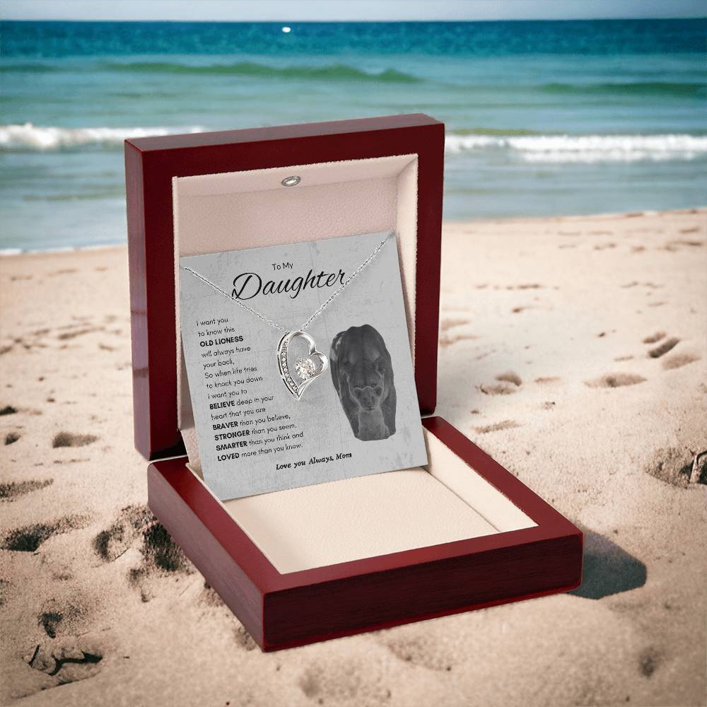 Protective Love | Forever Love Necklace | Best gift for daughter | Best gift for daughters birthday | Best gift for daughters graduation | Best gift from Mom ❤️👩‍👧