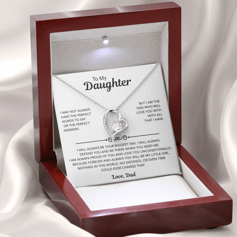 To My Daughter Necklace | Best gift for daughter | Best Jewelry gift for daughter | Jewelry gift from Dad