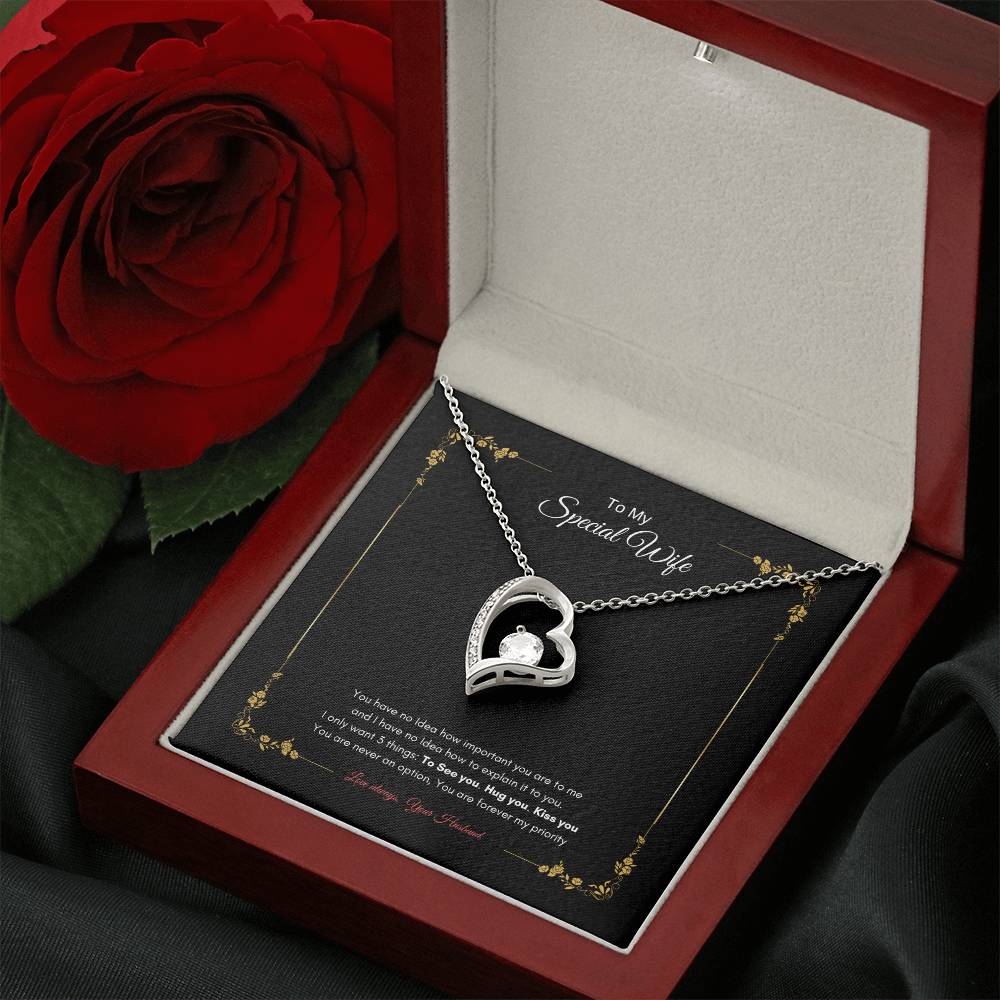 My Special Wife Necklace | Special Love Necklace | Forever Love Necklace