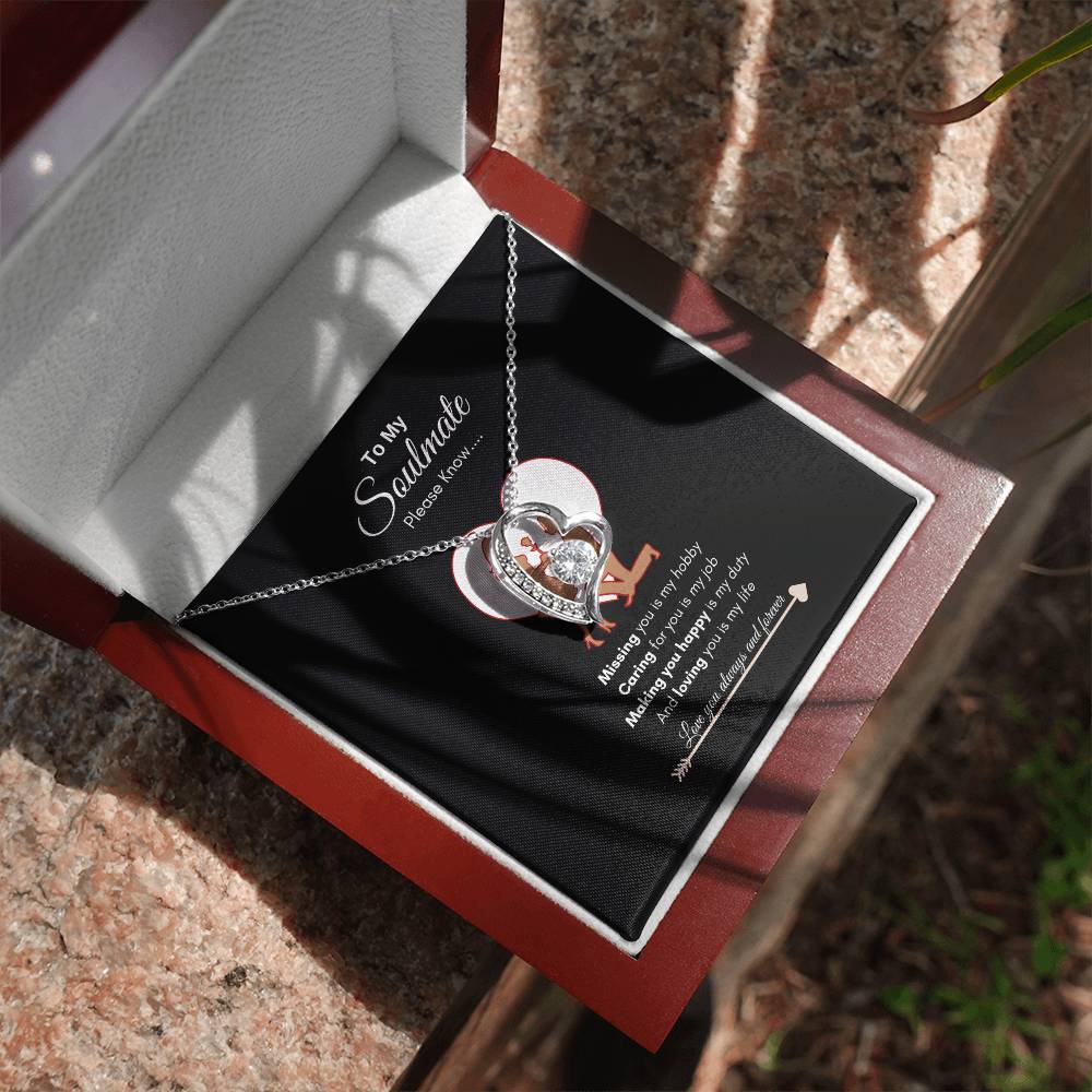 Soulmate for Life Necklace | Best gift for Wife | Forever Love Necklace