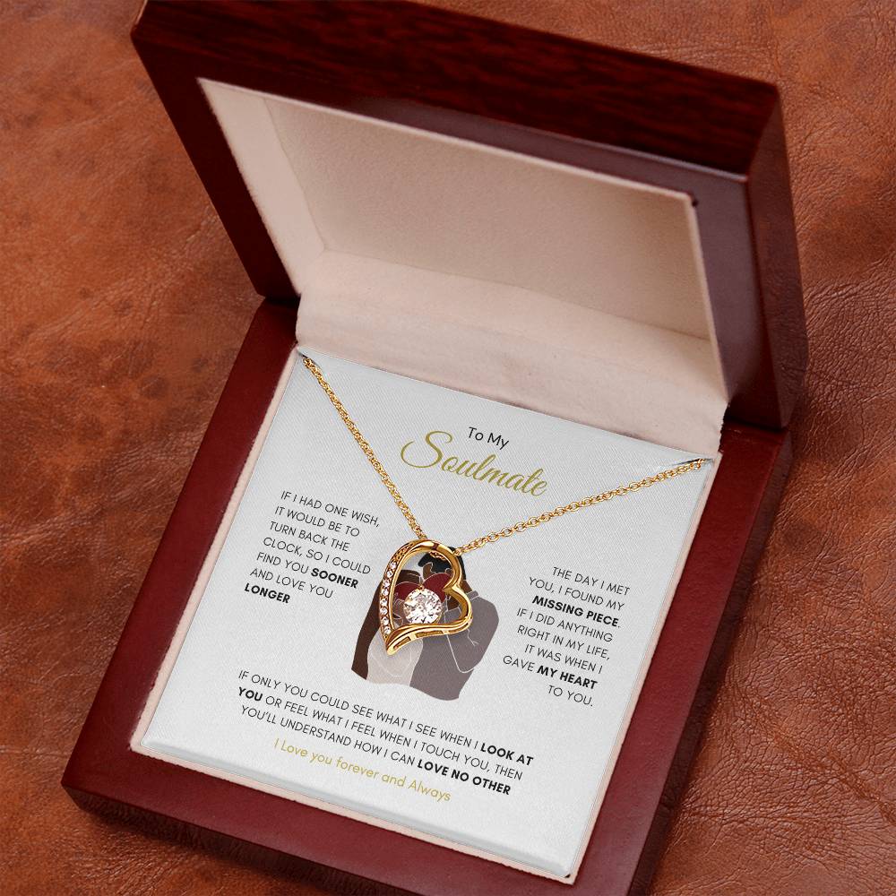 Forever Mine Necklace | Best Gift for Soulmate | Best gift for Wife | Best Gift for a Special one | Best Jewelry gift for Spouse | Best Jewelry gift for Wife