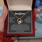 To my Daughter | Best for daughter | Best gift from Dad | Best jewelry gift for daughter | Forever Love Necklace