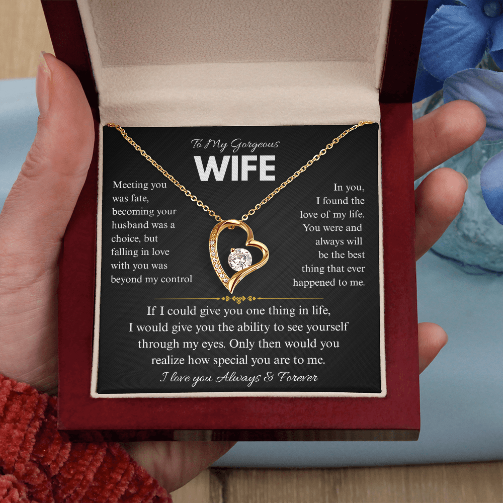 To my Gorgeous Wife | Best Jewelry gift for Wife | Best Gift from Husband | Best Jewelry gift for Wife | Best Gift for Wedding anniversary
