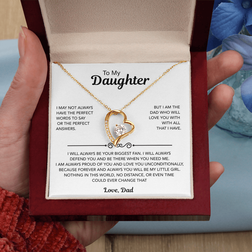 To My Daughter Necklace | Best gift for daughter | Best Jewelry gift for daughter | Jewelry gift from Dad