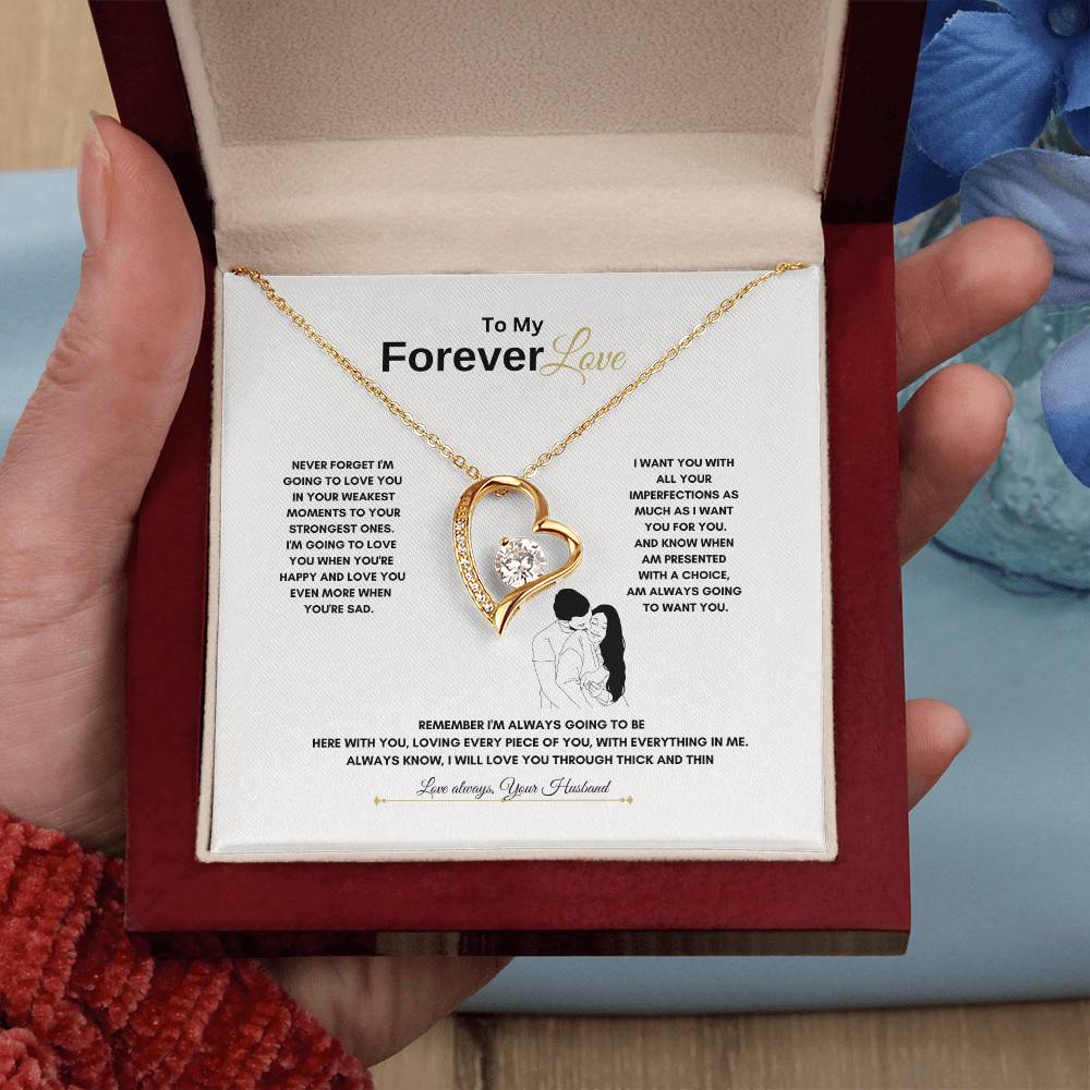 My Forever Love Necklace | Best Gift for Wife | Best Gift from Husband | Best Gift for Anniversary | Best gift for spouse | Best Gift for Soulmate | Best gift for Couples