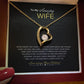 Amazing Wife Forever Love Necklace | Forever Love Necklace | Best Gift for Wife | Anniversary gift for Wife