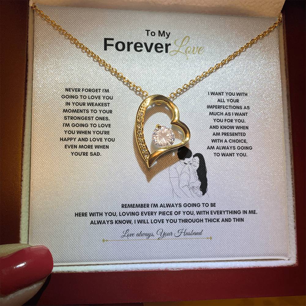 My Forever Love Necklace | Best Gift for Wife | Best Gift from Husband | Best Gift for Anniversary | Best gift for spouse | Best Gift for Soulmate | Best gift for Couples