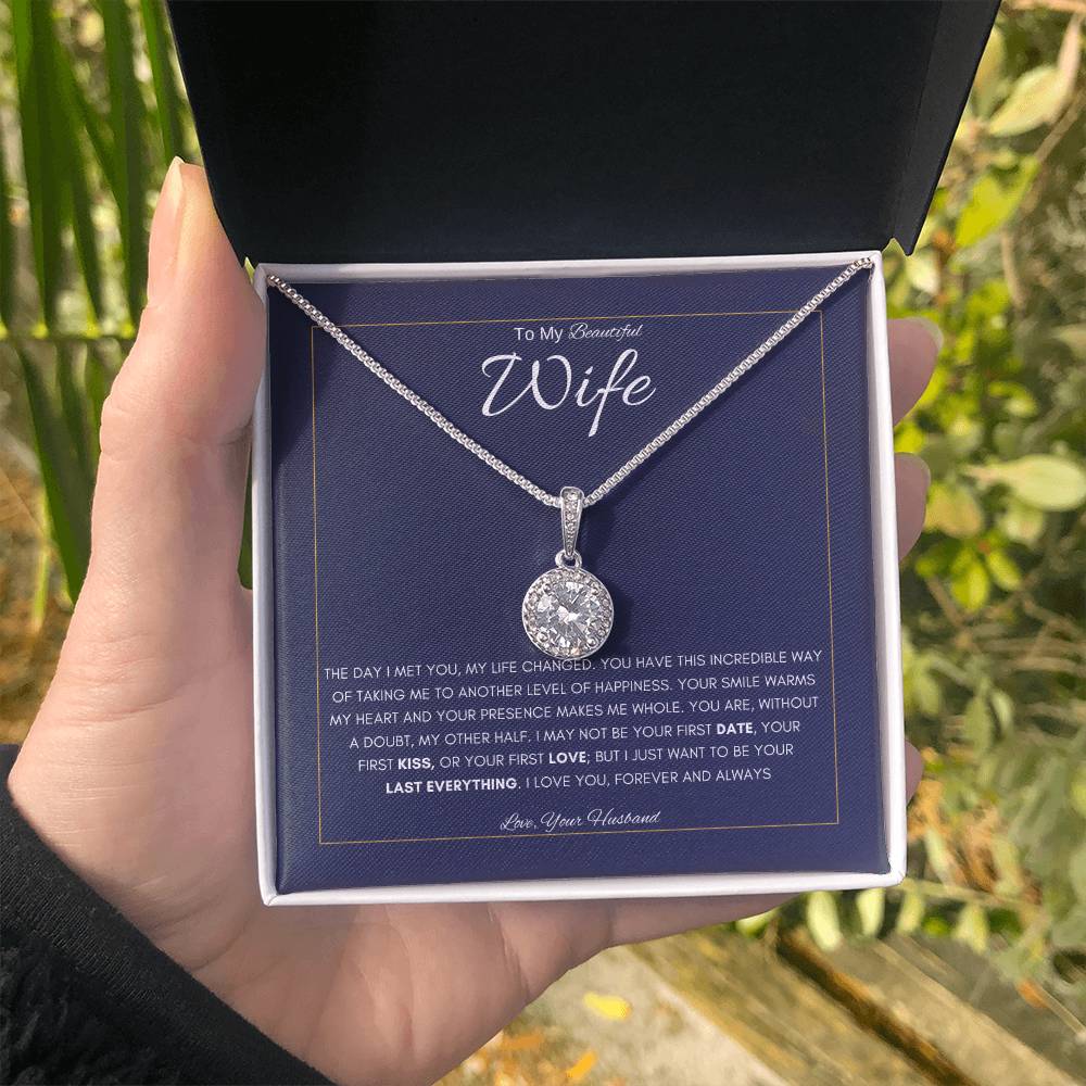 To my Beautiful Wife | Eternal Hope  Necklace | Best Gift for Wife | Best Gift for Spouse | Best Gift for Marriage Anniversary | Best Gift for Lovers 👩‍❤️‍👨