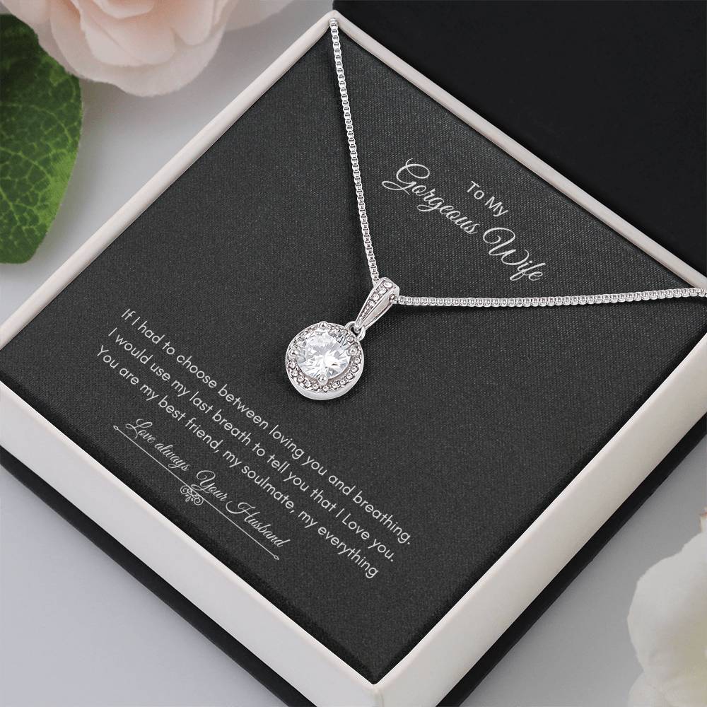 To My Gorgeous Wife | Eternal Hope  Necklace | Best Gift for Wife | Best Gift for Soulmate | Best Gift for Marriage Anniversary | Best Gift for Lovers 👩‍❤️‍👨🥰