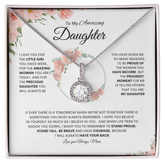 A Mother's Covenant | Eternal Hope  Necklace | Best gift for daughter | Best gift for daughters birthday | Best gift for daughters graduation | Best gift from Mom 👩‍👧❤️
