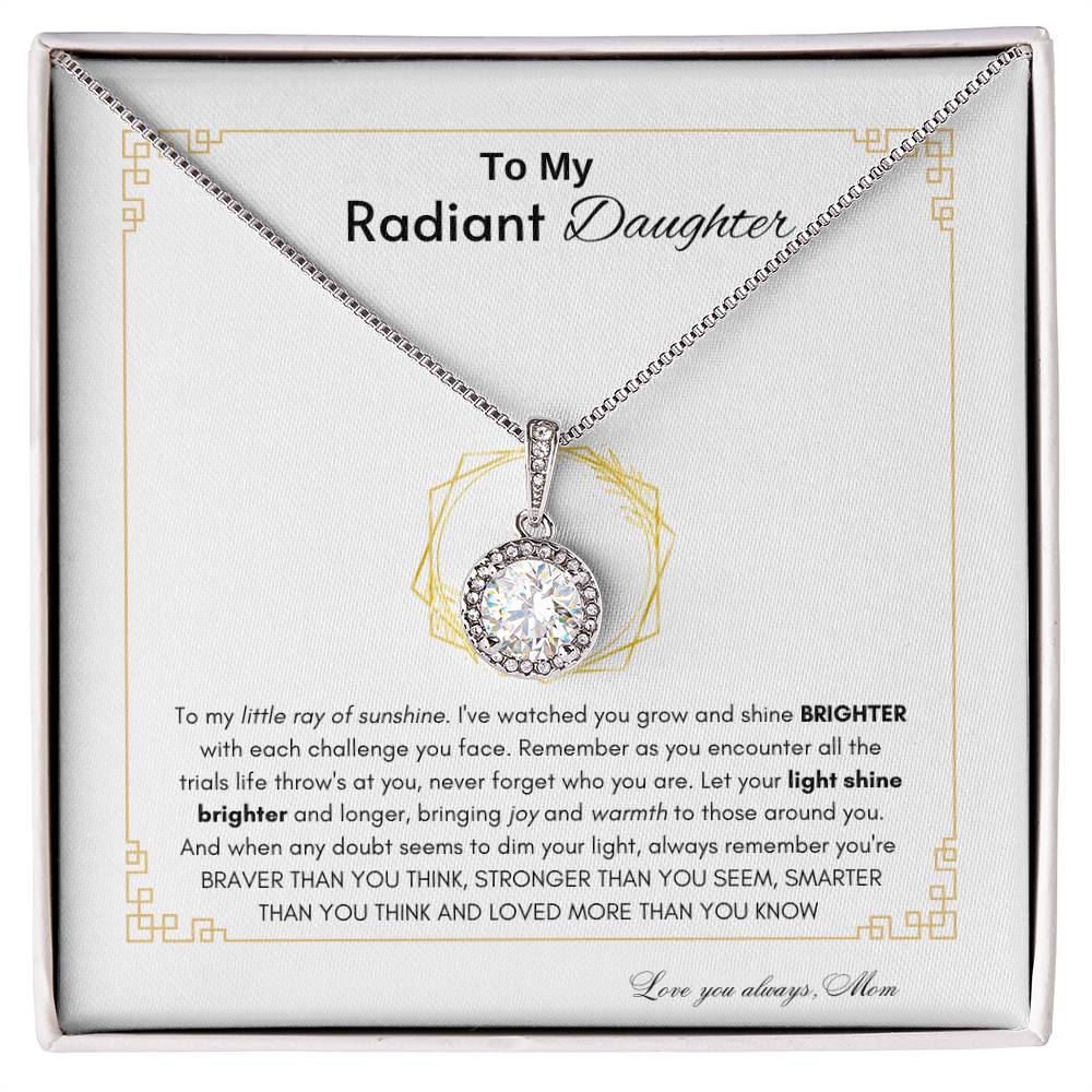 Radiant Hope Necklace | Gift for Daughter | Best Necklace for Daughter | Gifts from Dad | Gift from Mom | Eternal Hope Necklace