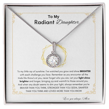 Radiant Hope Necklace | Gift for Daughter | Best Necklace for Daughter | Gifts from Dad | Gift from Mom | Eternal Hope Necklace