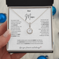 Dear Mom | Eternal Hope Necklace | Best gift for Mom | Best Mothers Day Gift | Surprise mom |