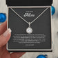 Cherish Heart Necklace  | Best Necklace for Mom | Best Gift for Mothers day | Best Gift from Son | Best Jewelry gift for Mom | Best Heart felt gift for mom