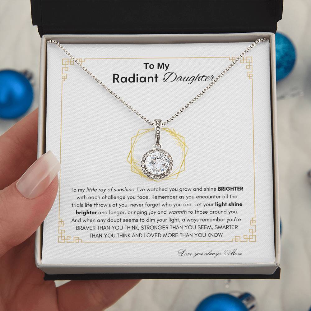 Radiant Hope Necklace | Gift for Daughter | Best Necklace for Daughter | Gifts from Dad | Gift from Mom | Eternal Hope Necklace