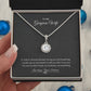To My Gorgeous Wife | Eternal Hope  Necklace | Best Gift for Wife | Best Gift for Soulmate | Best Gift for Marriage Anniversary | Best Gift for Lovers 👩‍❤️‍👨🥰