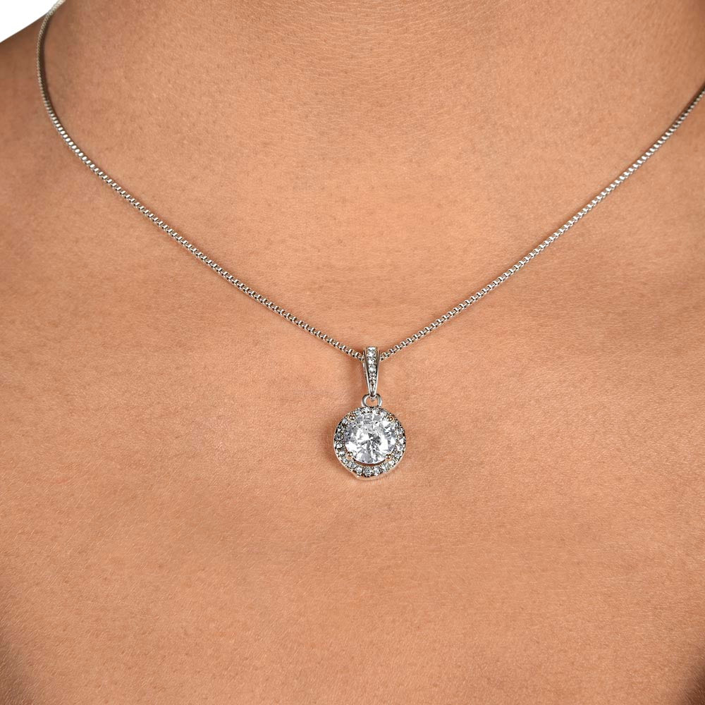 Dad's Hug Necklace  | Best gift from Mom | Best gift for daughters graduation | Best gift for daughters birthday | Eternal Hope Necklace