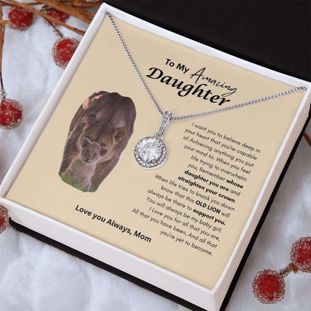 Mothers Eternal Love Necklace | Gift for Daughter | Eternal Hope Necklace