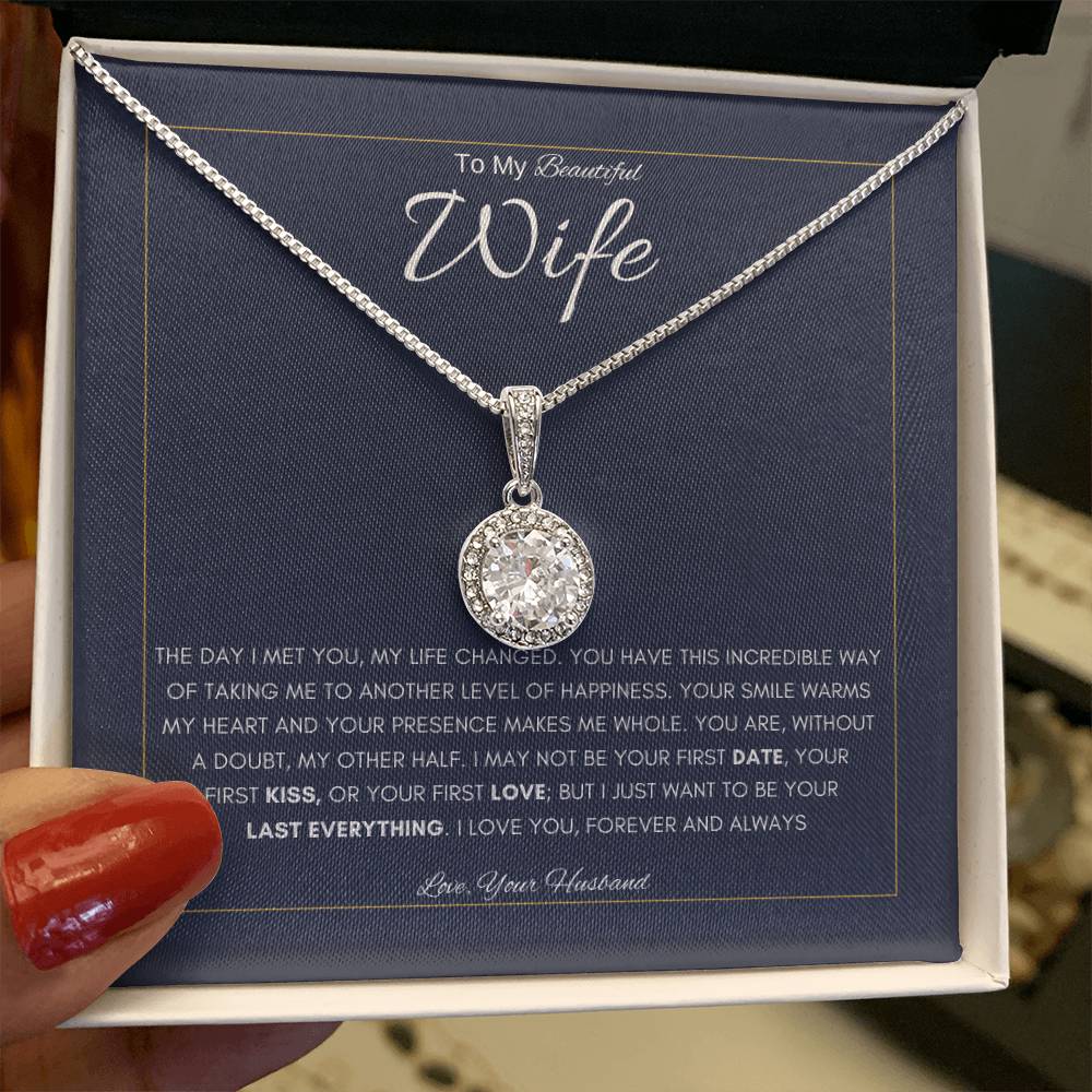 To my Beautiful Wife | Eternal Hope  Necklace | Best Gift for Wife | Best Gift for Spouse | Best Gift for Marriage Anniversary | Best Gift for Lovers 👩‍❤️‍👨
