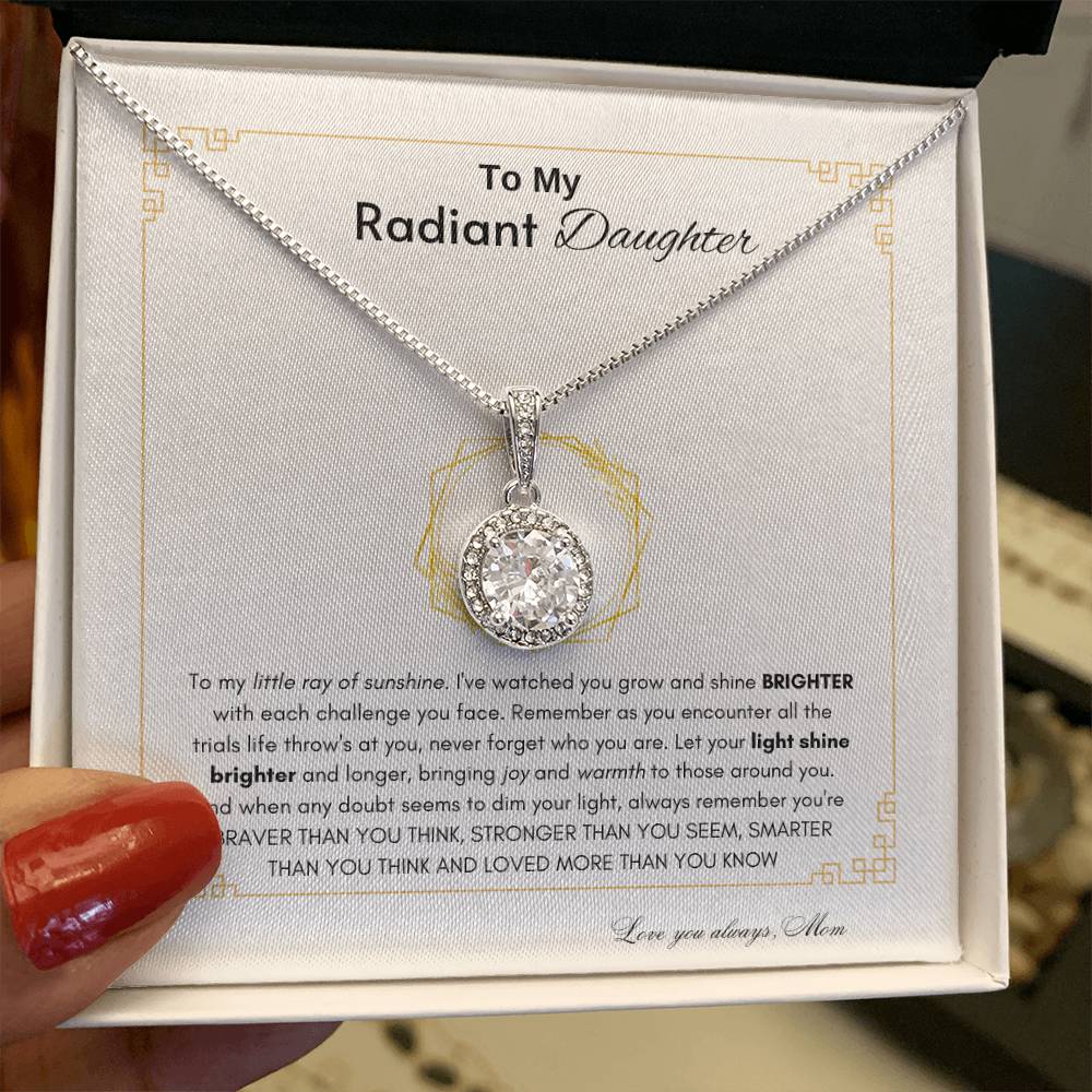 Radiant Hope Necklace | Gift for Daughter | Best Necklace for Daughter | Gifts from Dad | Gift from Mom | Eternal Hope Necklace