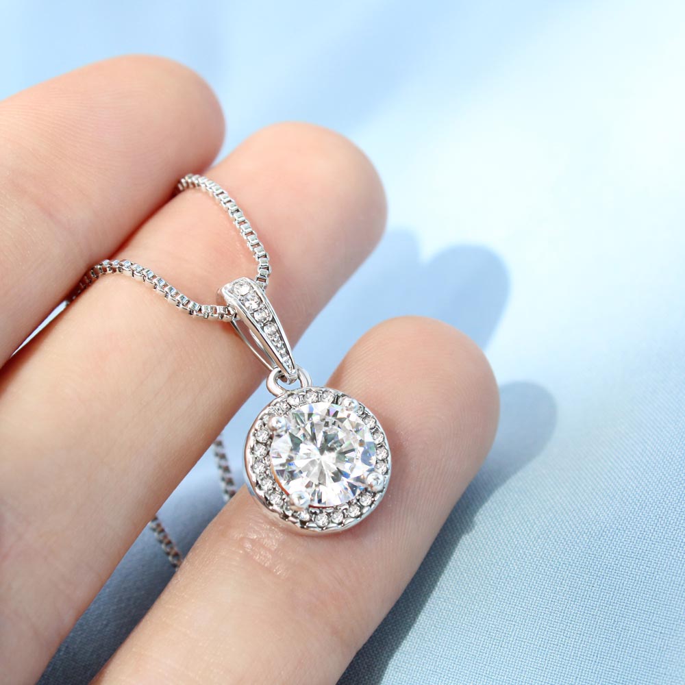 Dad's Hug Necklace  | Best gift from Mom | Best gift for daughters graduation | Best gift for daughters birthday | Eternal Hope Necklace