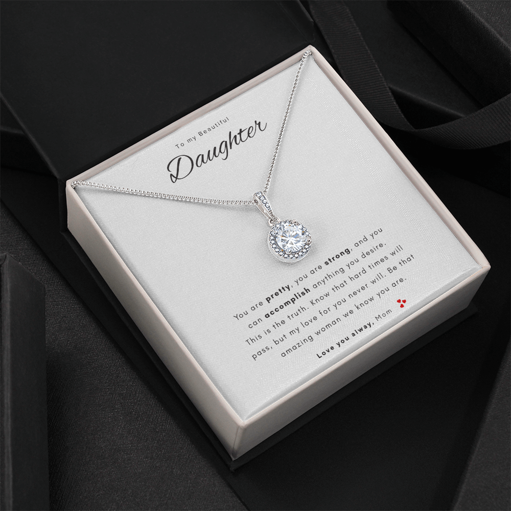 My Beautiful Daughter Necklace | Best gift for daughters | Best Gift for Birthday | Best Gift for Graduation | Eternal Hope Necklace  👩‍👧