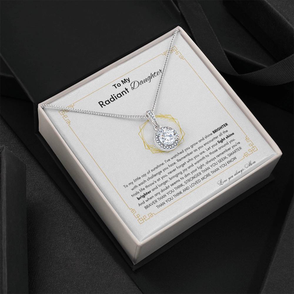 Radiant Hope Necklace | Gift for Daughter | Best Necklace for Daughter | Gifts from Dad | Gift from Mom | Eternal Hope Necklace