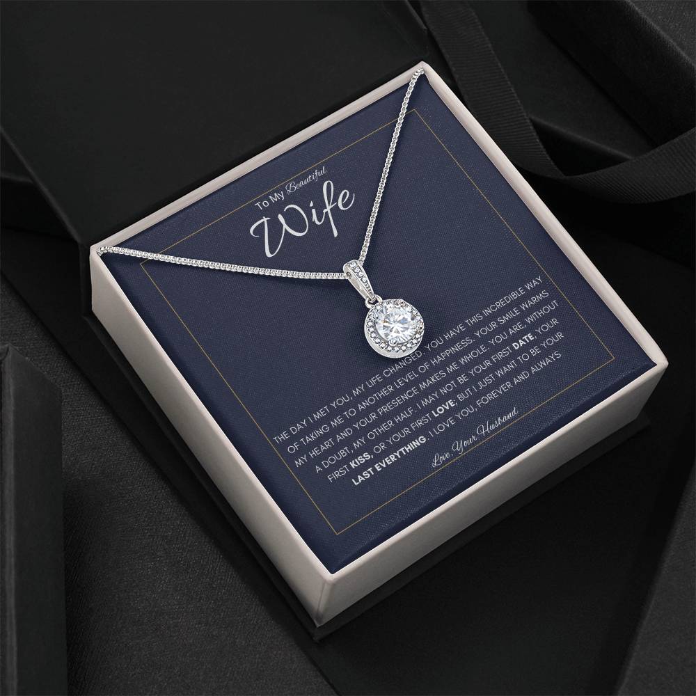 To my Beautiful Wife | Eternal Hope  Necklace | Best Gift for Wife | Best Gift for Spouse | Best Gift for Marriage Anniversary | Best Gift for Lovers 👩‍❤️‍👨